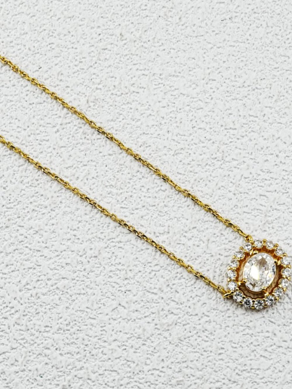 Kate Spade Oval Crystal Necklace